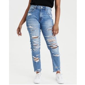 American Eagle Slasher Mom Jeans
